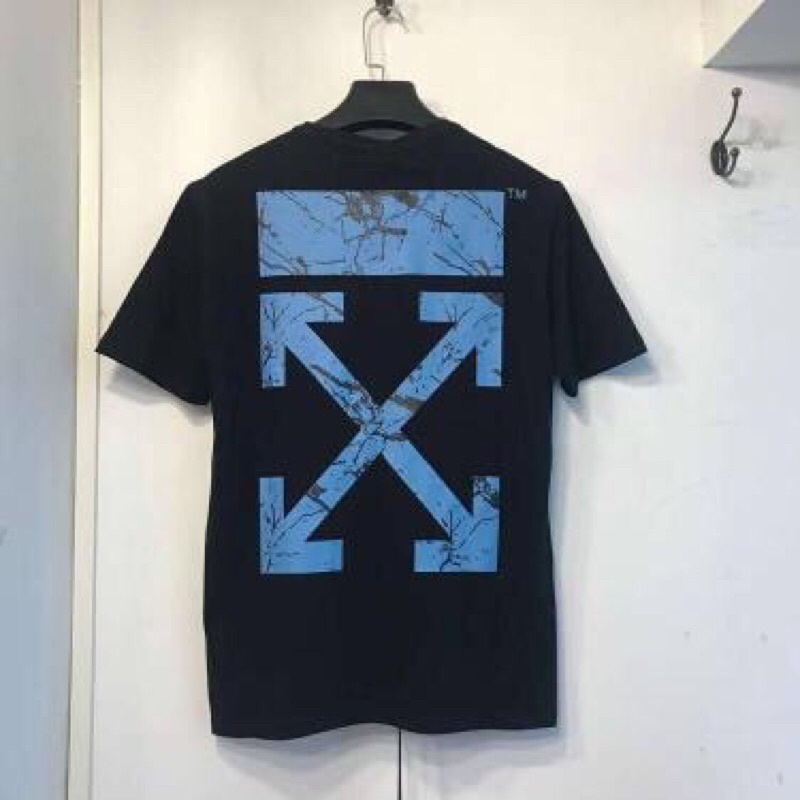 Off white hotsell blue collar tee