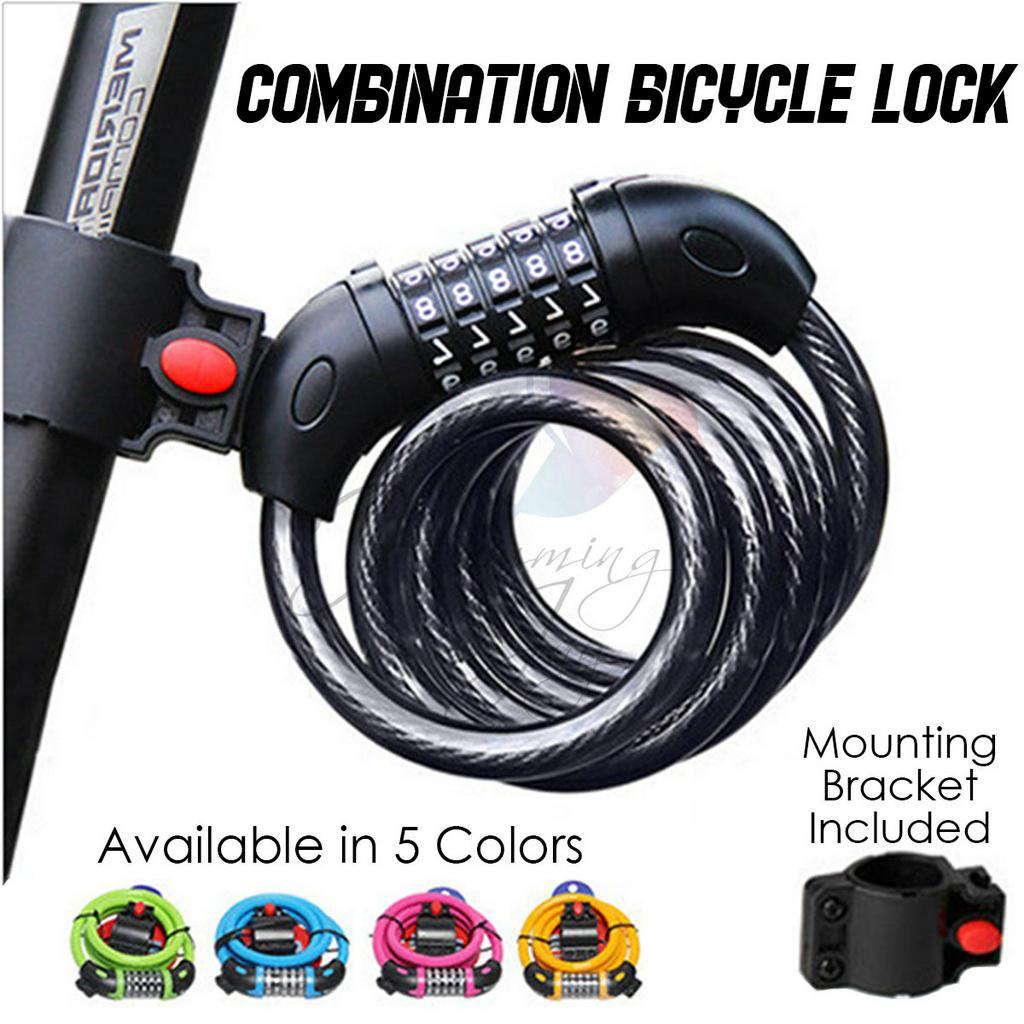 Bike lock cheap number combination