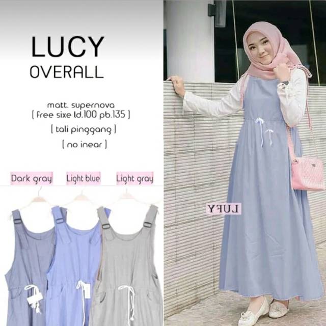 Overall Muslimah Lucy Overall Jumpsuit Clothes Muslim Women