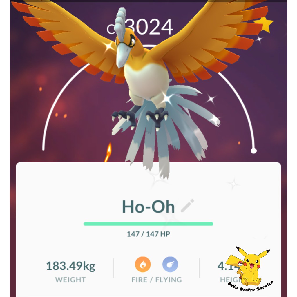 Legendary Ho-oh Special Trade Pokemon GO Service