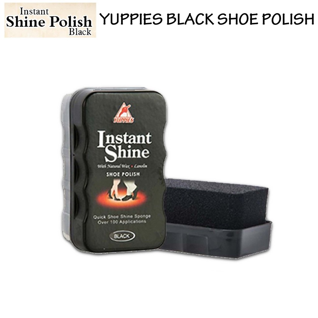 Instant shine store shoe polish