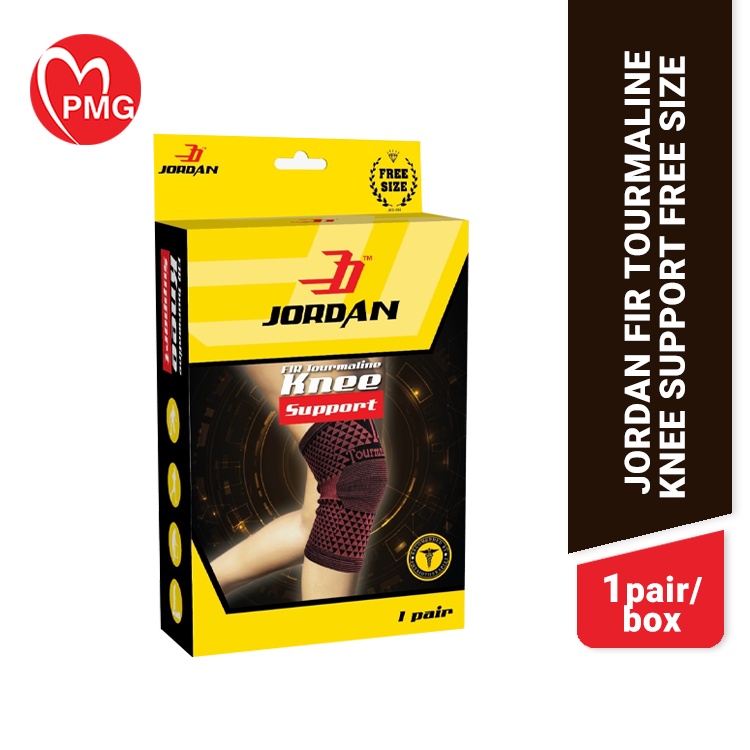 Jordan Padded Knee Sleeve Size M/S, Health & Nutrition, Braces, Support &  Protection on Carousell