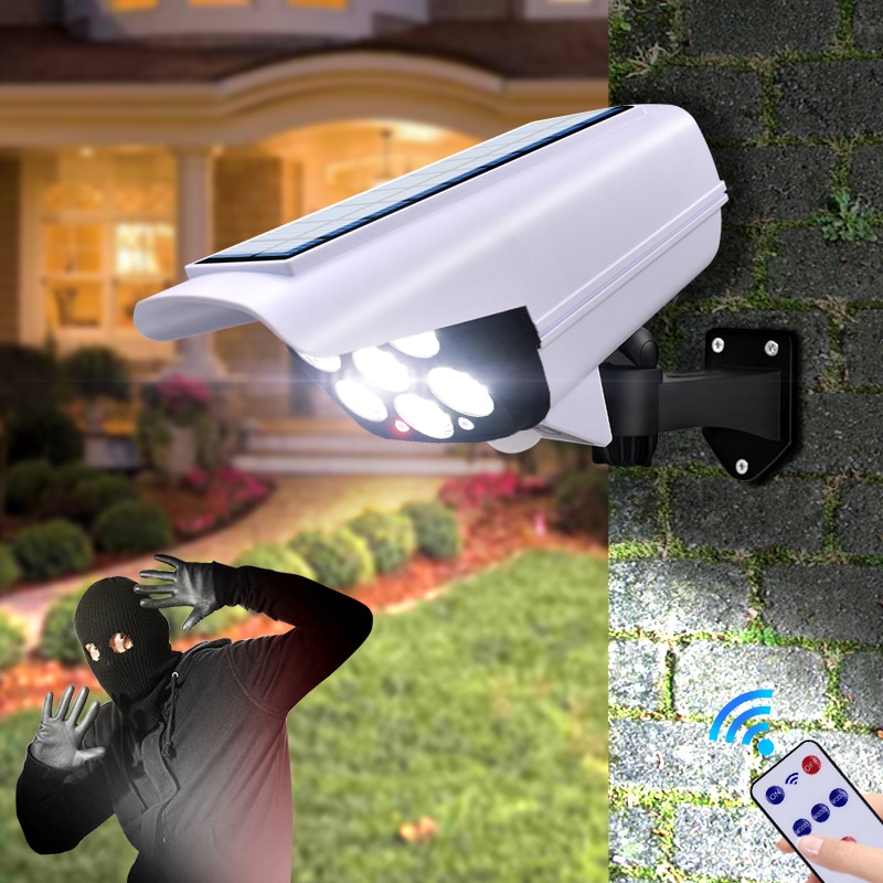 Dummy cctv cameras hot sale with motion sensor