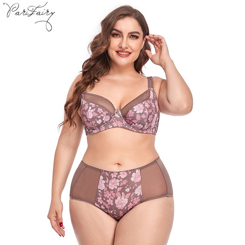 Parifairy panty and bra set for women seamless bra and panty set