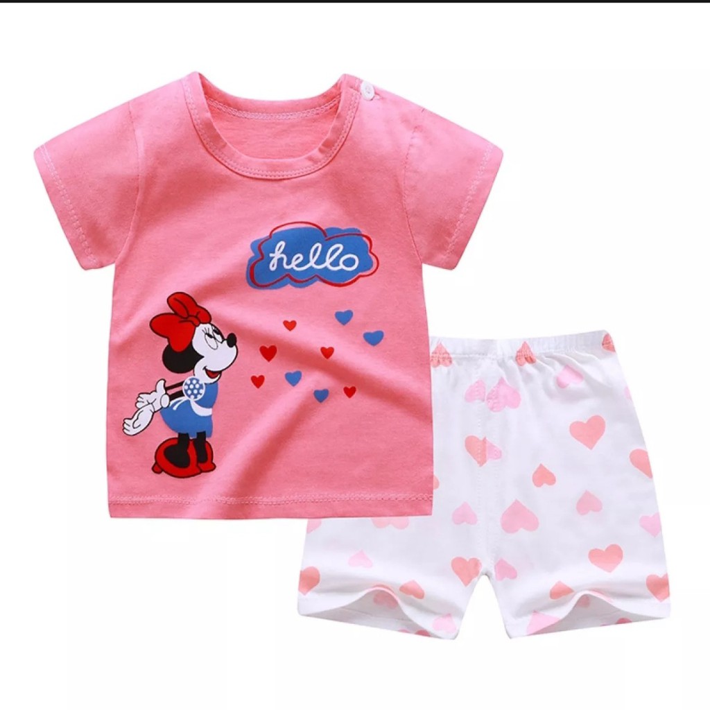 Baby girl mickey hot sale mouse clothes