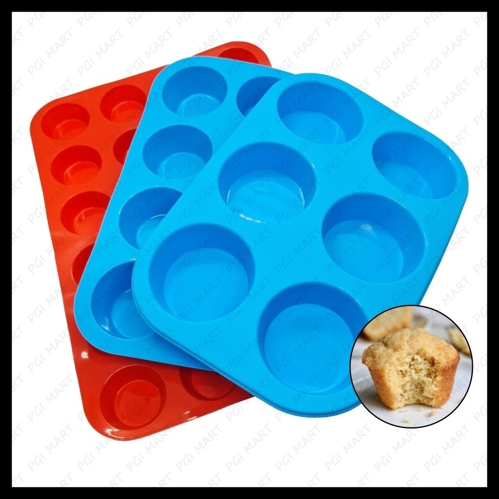 Silicone muffin outlet tray