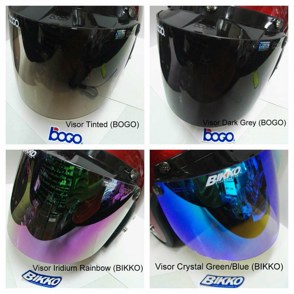 Visor helmet hot sale bogo