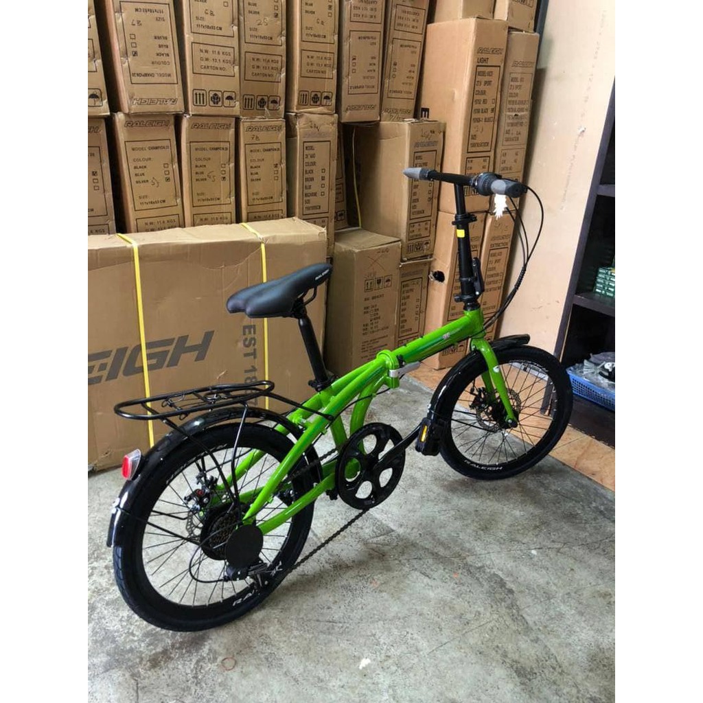 Raleigh calypso folding deals bike