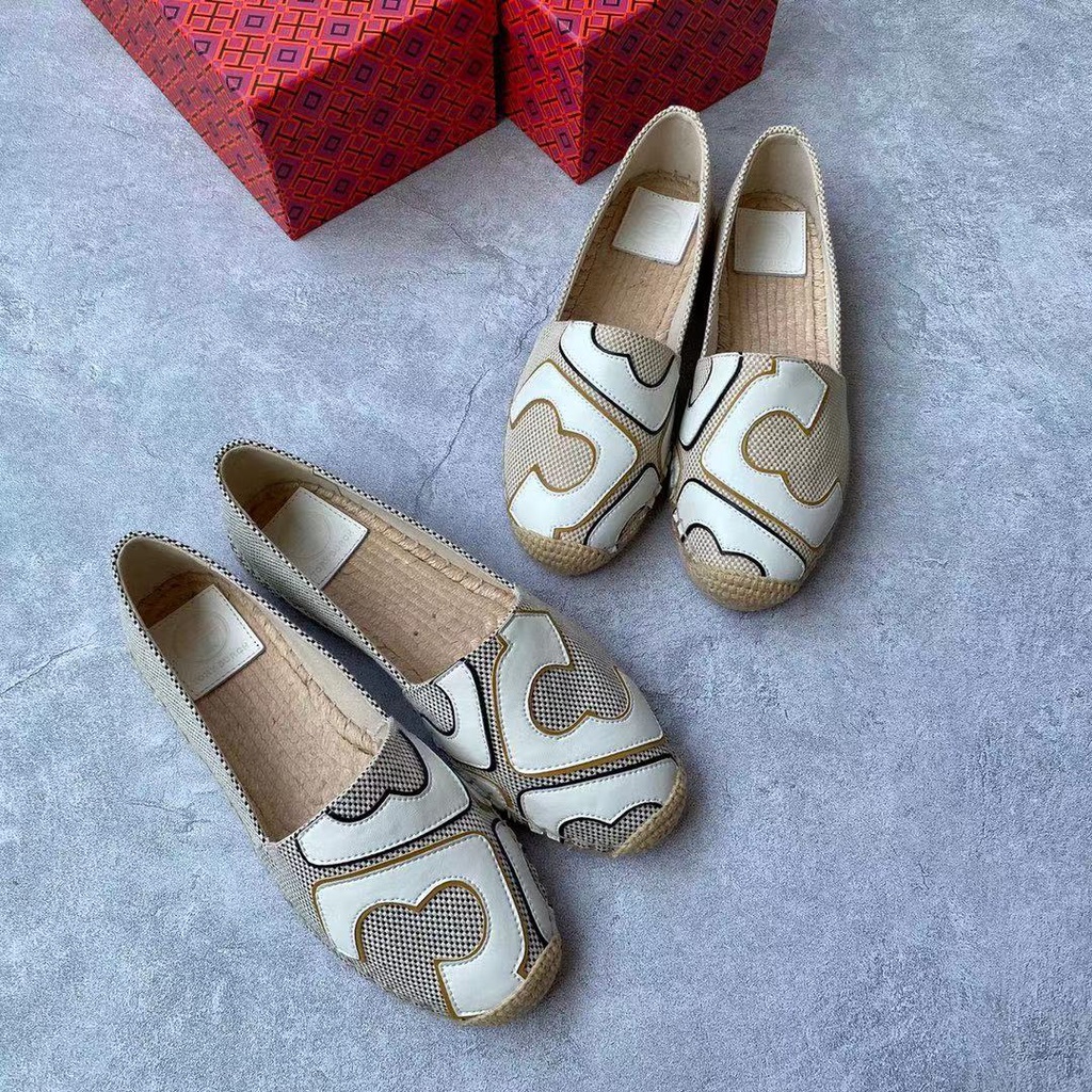 Tory burch canvas sales shoes