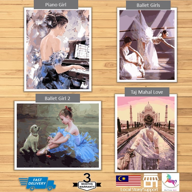 MeTime Art - Malaysia #1 Paint By Numbers Kits Supplier