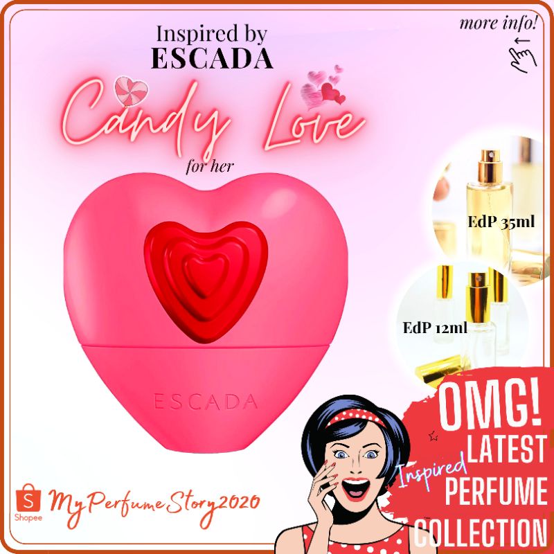 LATEST PERFUME Inspired by Candy Love Escada Fragrance for