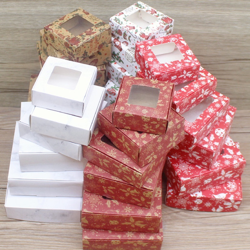 30 Pack 9x9x4cm Soap Box Homemade Soap Packaging Cardboard Box Packing  Boxes Fold Paper Box for Soap Making Supplies Treat Boxes Gift Packaging  Boxes Favor Treat Boxes 