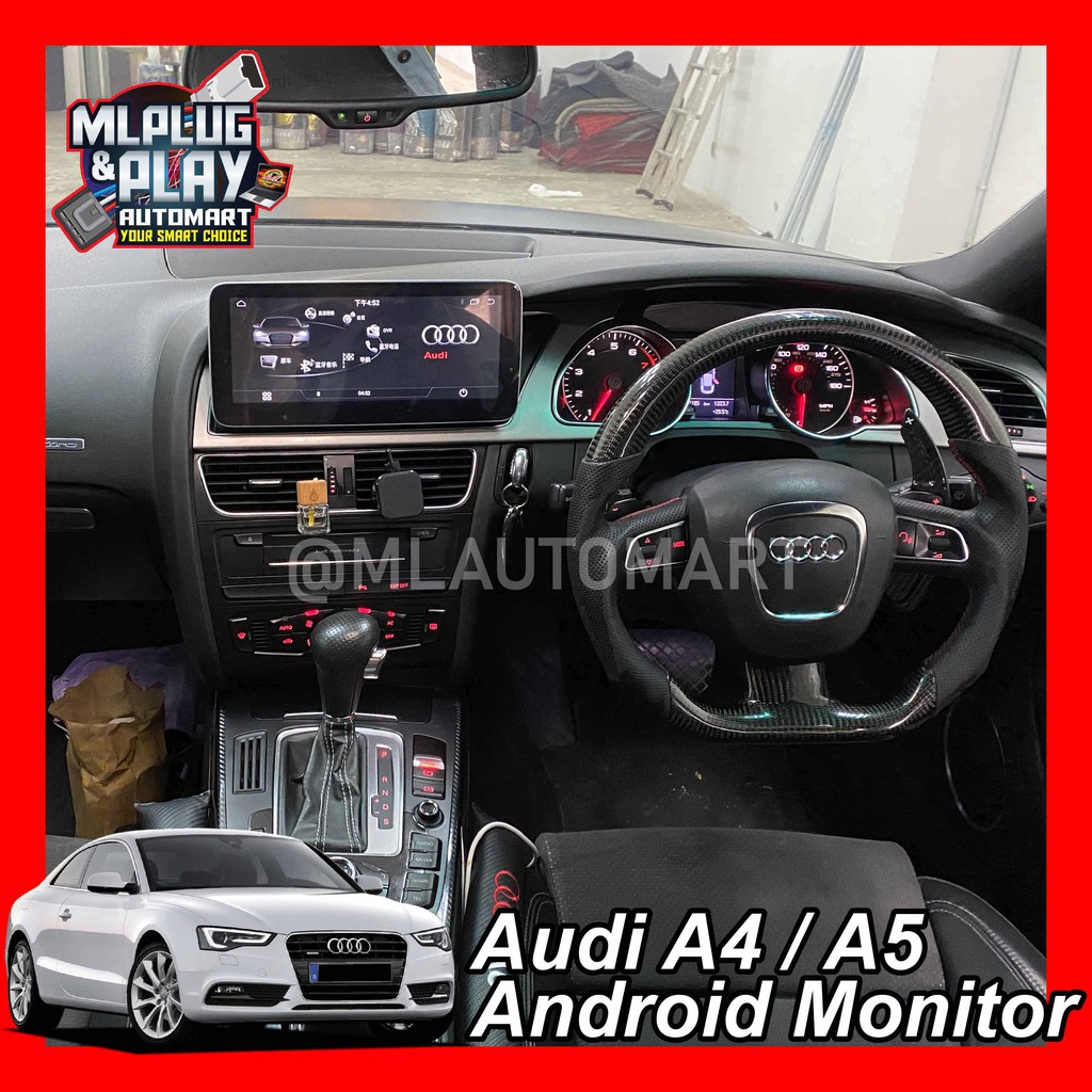 Facelift Android Widescreen Touch Screen (B8 B8.5) Audi A4 A5 S4 S5 RS4 RS5  – DMP Car Design