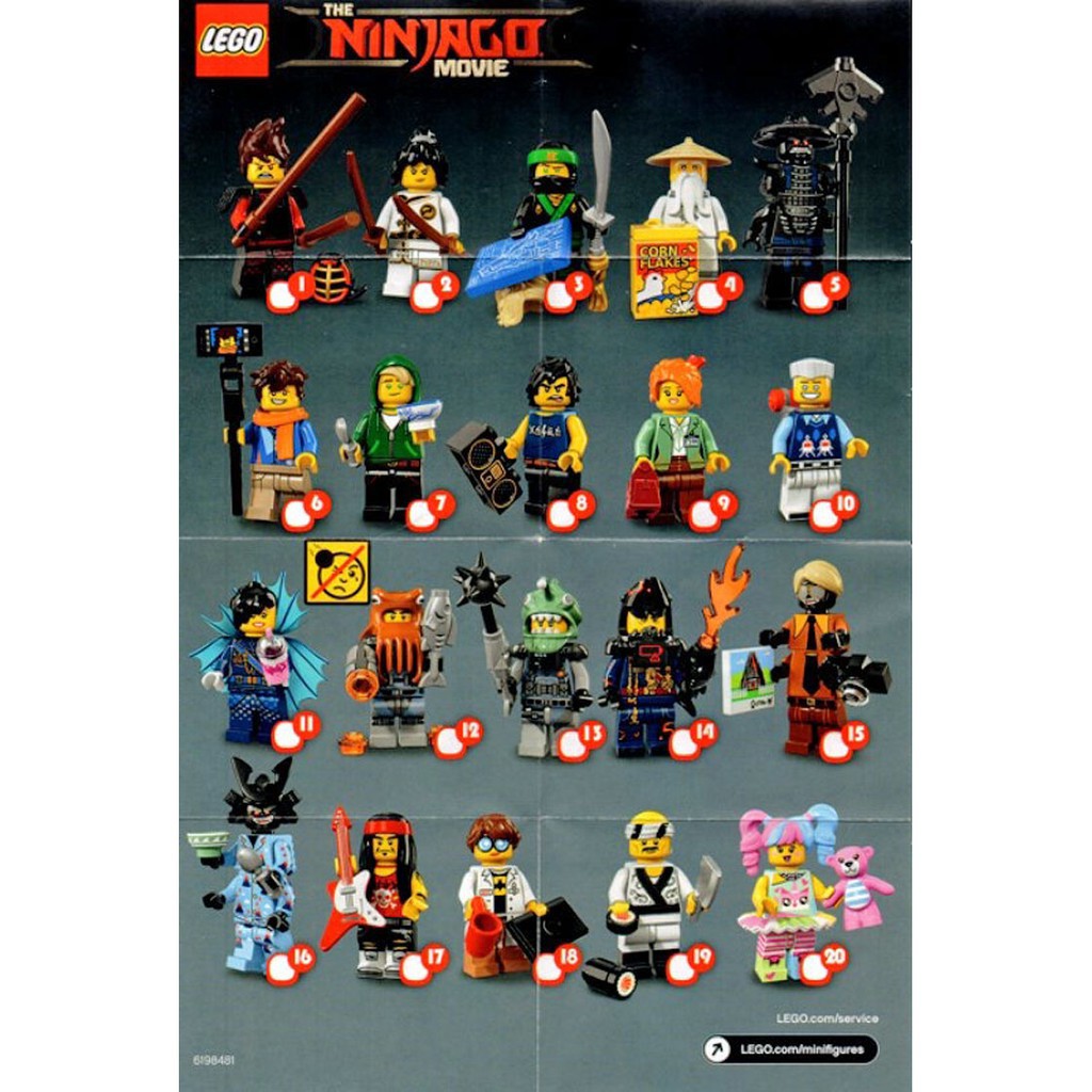 Ninjago sales collectible minifigures