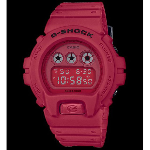 Casio g shock red out sale