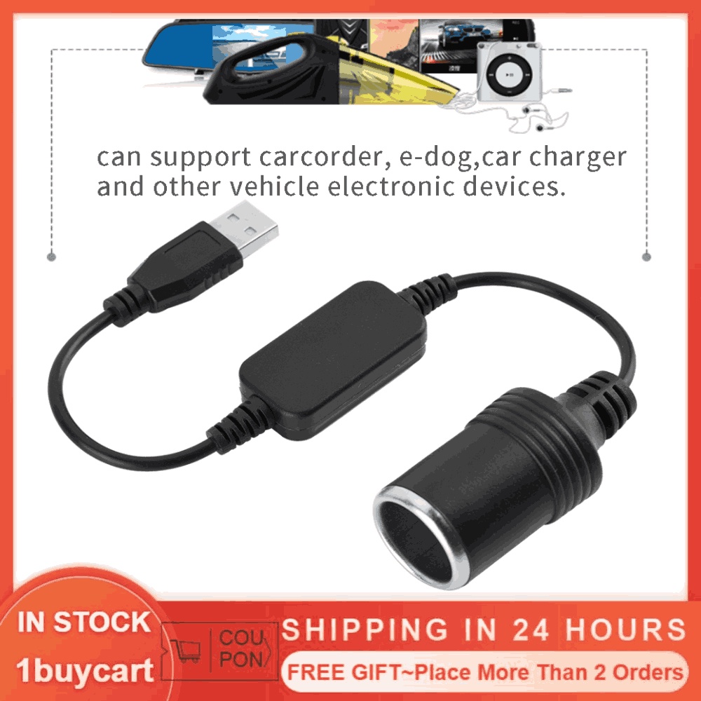 Car lighter online to usb converter