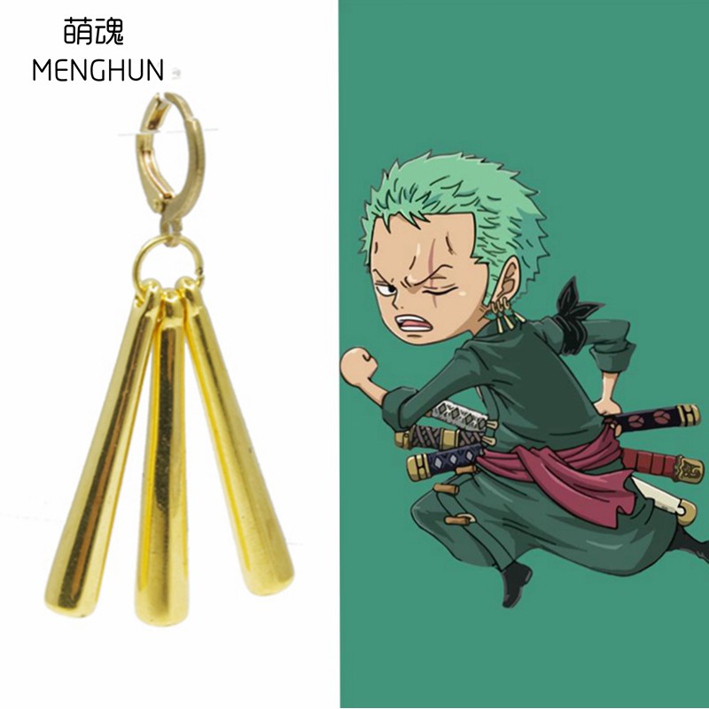 17+ One Piece Zoro Earrings