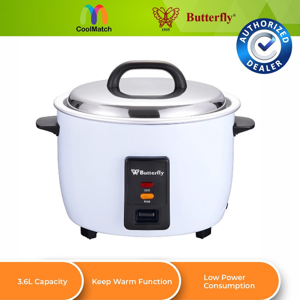 Butterfly electric rice cooker deals 1.8 ltr