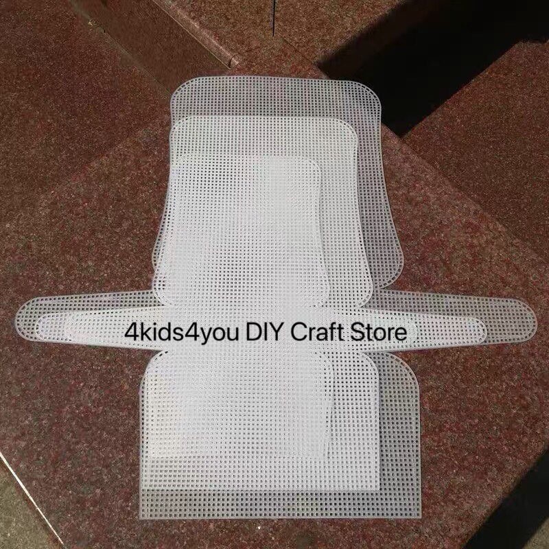 Plastic canvas for online diy bag