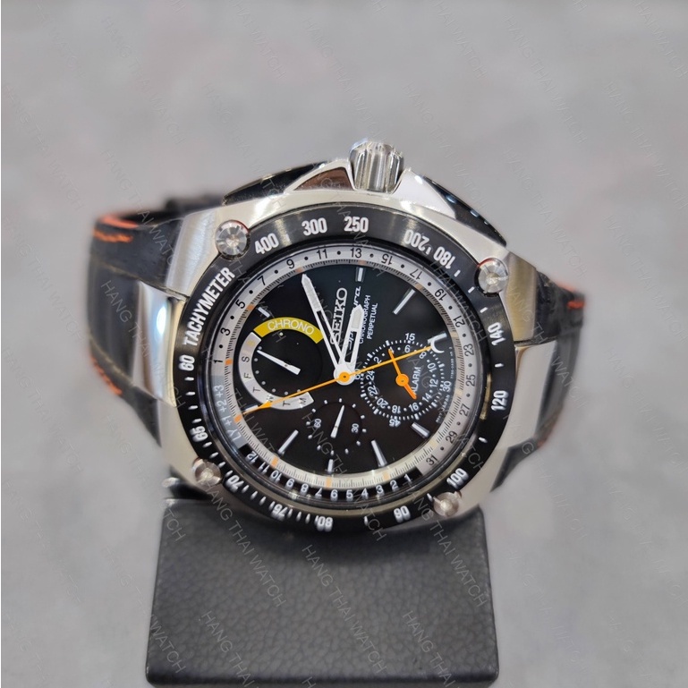 Seiko Sportura Alarm Chronograph Perpetual SPC047P2 Shopee Malaysia