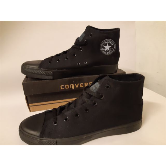 Converse all on sale black high cut