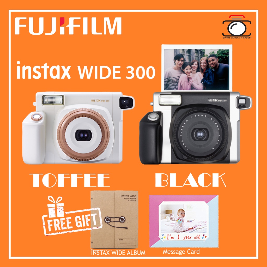Fujifilm instax WIDE 300 black