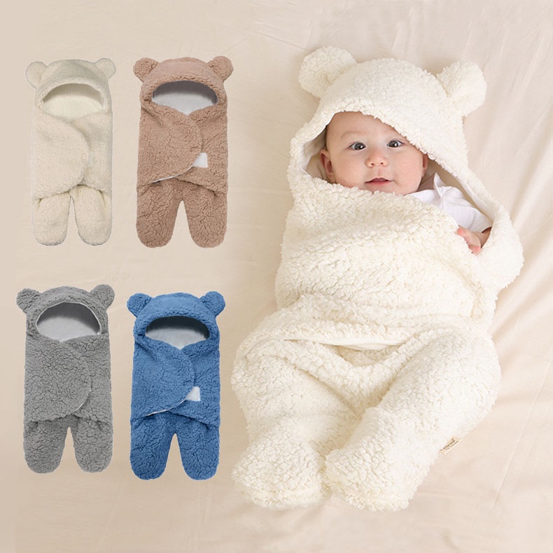 Fleece baby cheap swaddle blanket