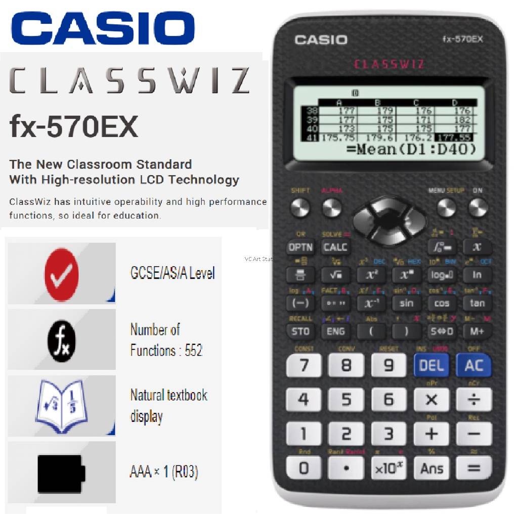 Classwiz calculator online