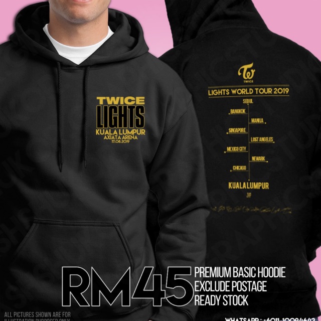 Twicelights hoodie hotsell