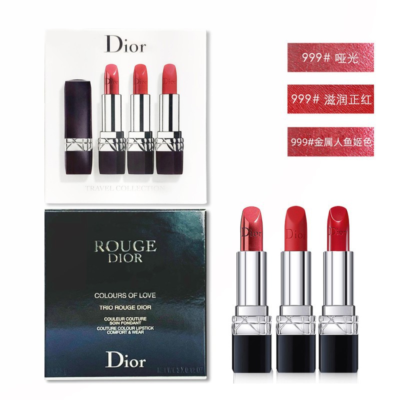 Rouge Dior 999 Travel Collection (3x3.5g) (100% Original & Trusted