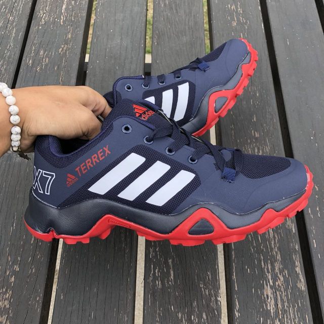 ADIDAS AX7 NAVY RED MEN WOMEN SHOES SNEAKERS Shopee Malaysia