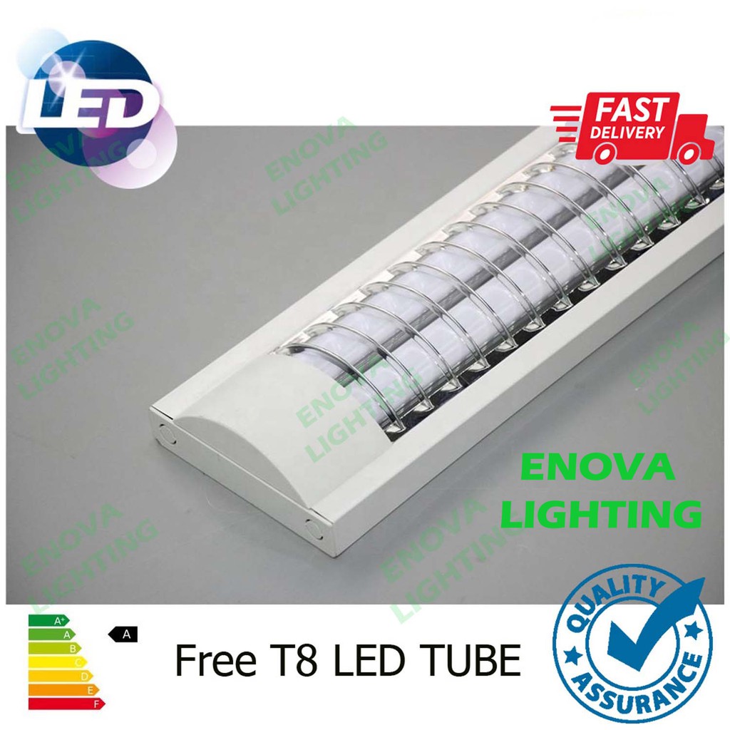 Double led fluorescent deals light