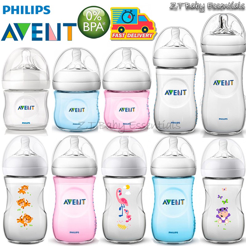 Philips avent bottle sales sizes