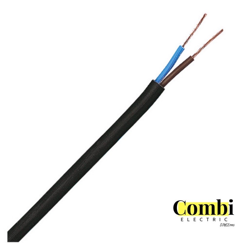 100% PURE COPPER] Pvc Twin Flat Wire 2.5mm 2 Core Cable Pvc