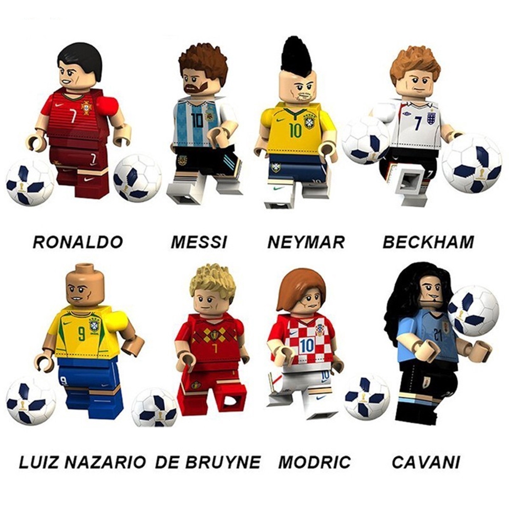 Messi best sale lego figure