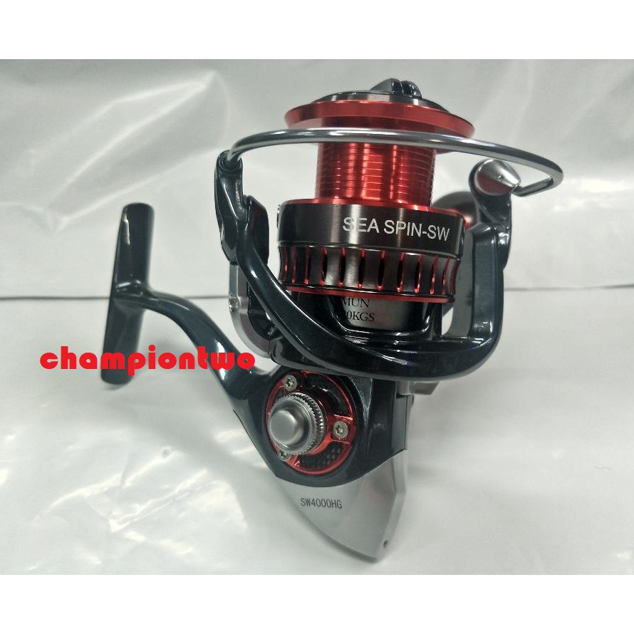 Restock limited Edition GTECH SEA SPIN-SW 4000/5000HG SPINNING FISHING REEL  WITH REEL OIL