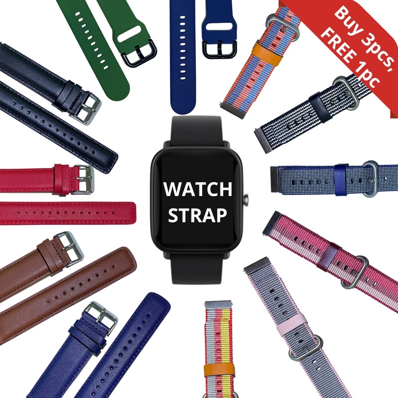 Amazfit bip strap replacement hot sale