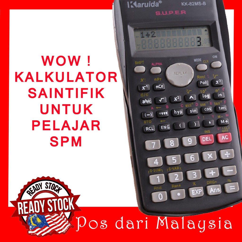 Scientific calculator best sale for spm