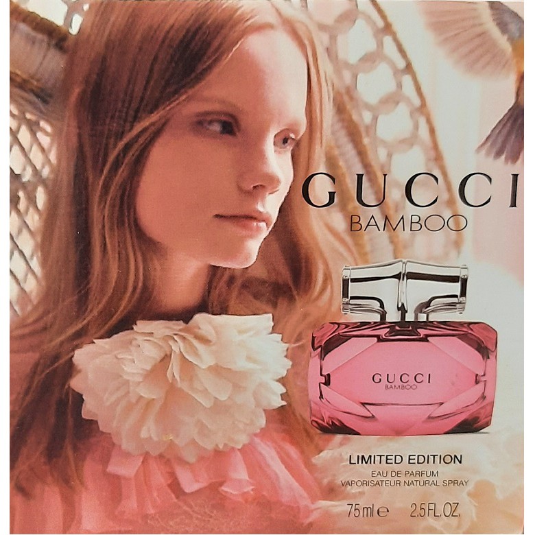 Gucci bamboo cheap limited edition 50ml