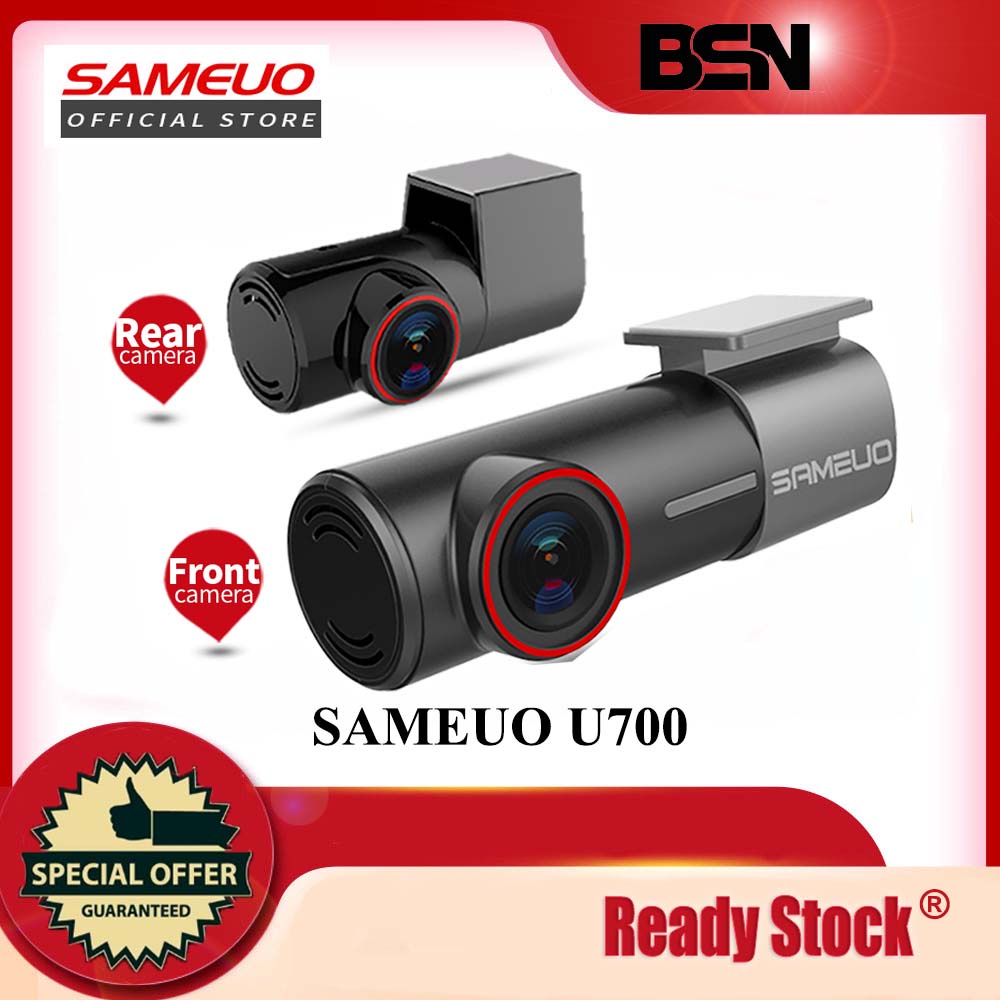 Sameuo U700 Dash Cam Front And Rear Camera Recorder Qhd 1944p Car Dvr With  2 Cam Dashcam Wifi Video Recorder 24h Parking Monitor - Dvr/dash Camera -  AliExpress