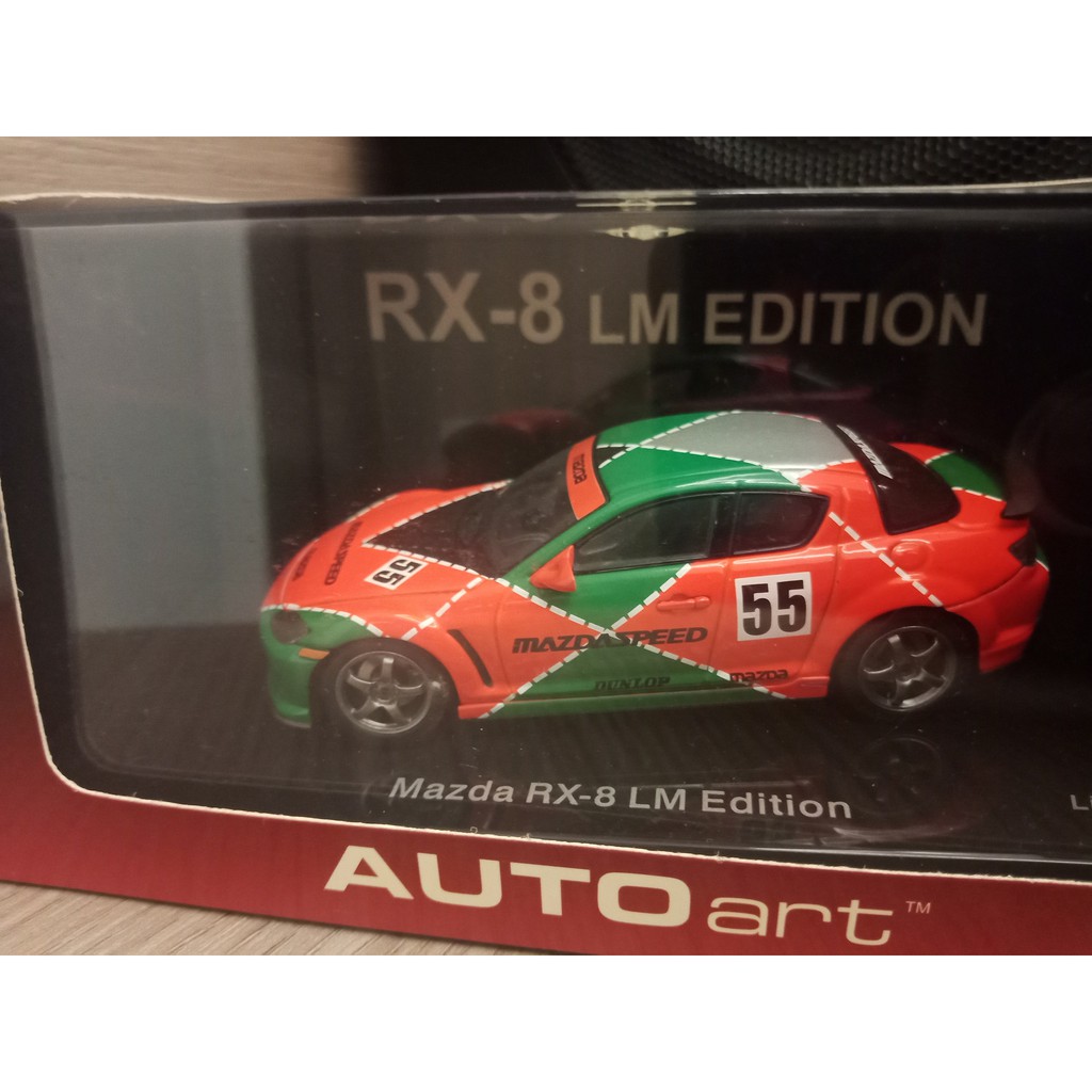 AUTOart 1/18 MAZDA RX-8 LM VERSION #55-