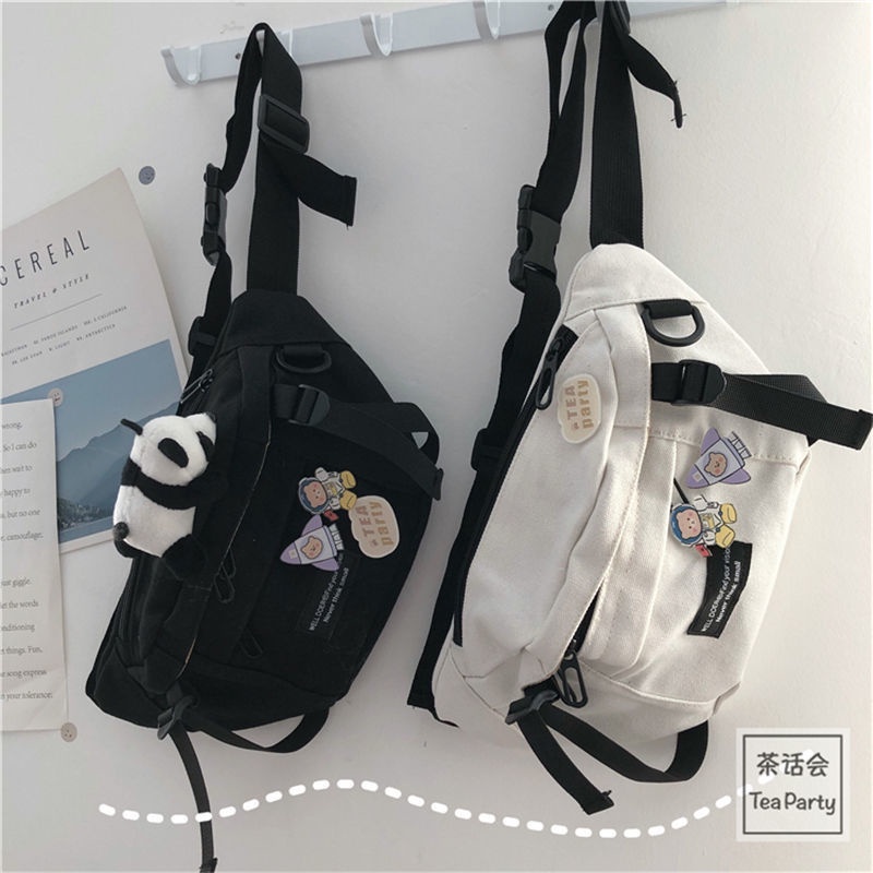 Korean Version Of The Men's Shoulder Bag Fashion Plaid Multifunctional Crossbody  Bag Casual Messenger Bag Backpack