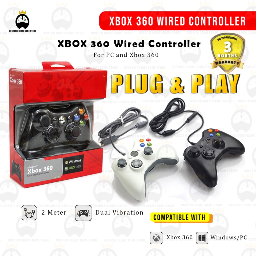 Xbox 360 shop controller in store