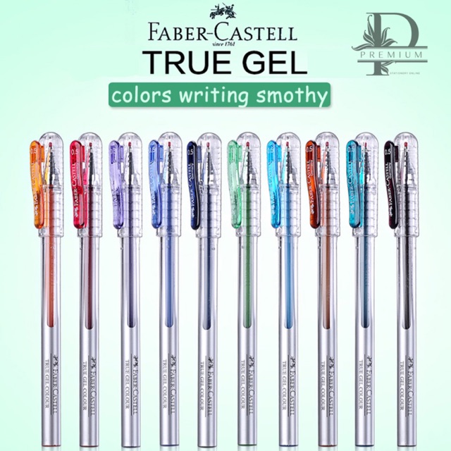 Faber-Castell 0.7mm True Gel Colour Pen