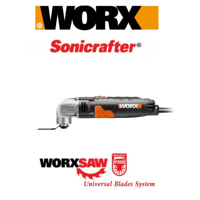 Worx Sonicrafter Multi Function Tools Shopee Malaysia