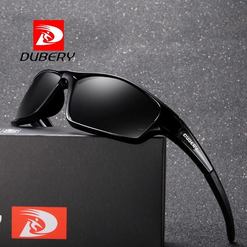 Men's Sports Sunglasses Polarized Cool Mirror Lens Square Driving