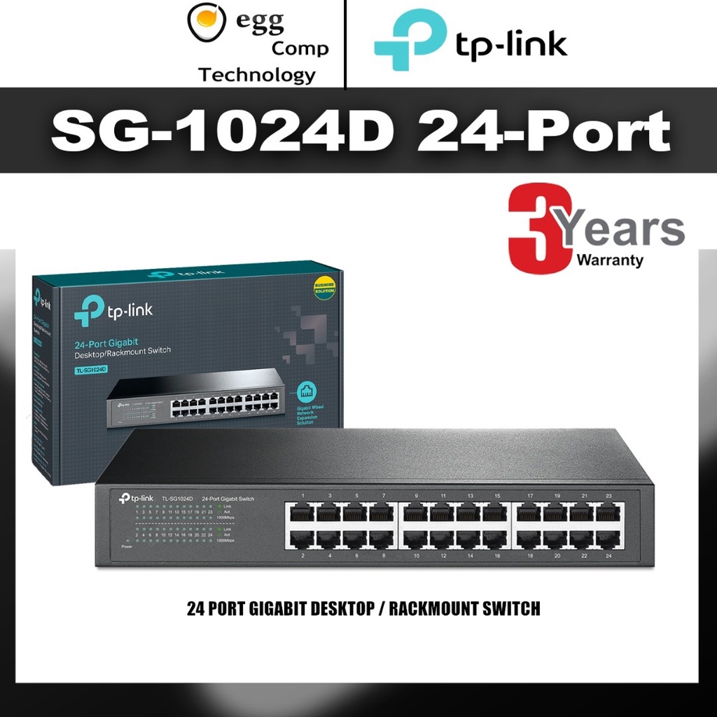 TP-Link TL-SG116 Switch Ethernet 16 Ports Gigabit 10/100/1000 Mbps