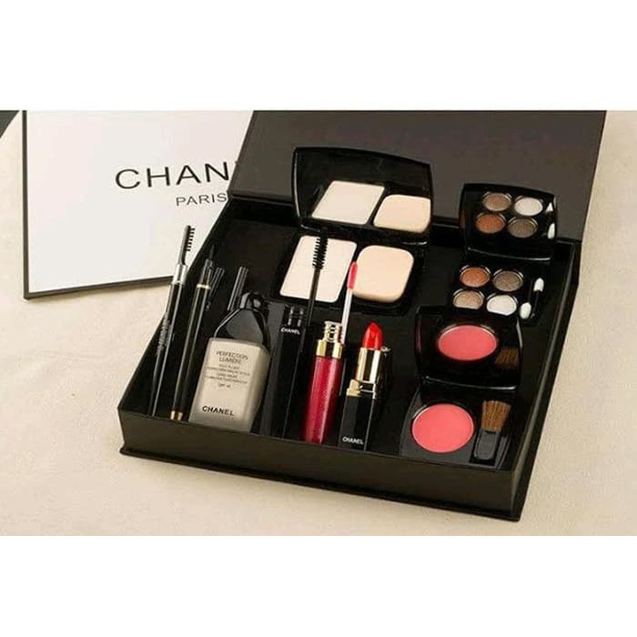 Hot Sales Makeup Box Palette chane l 9 in 1 Set Shopee Malaysia