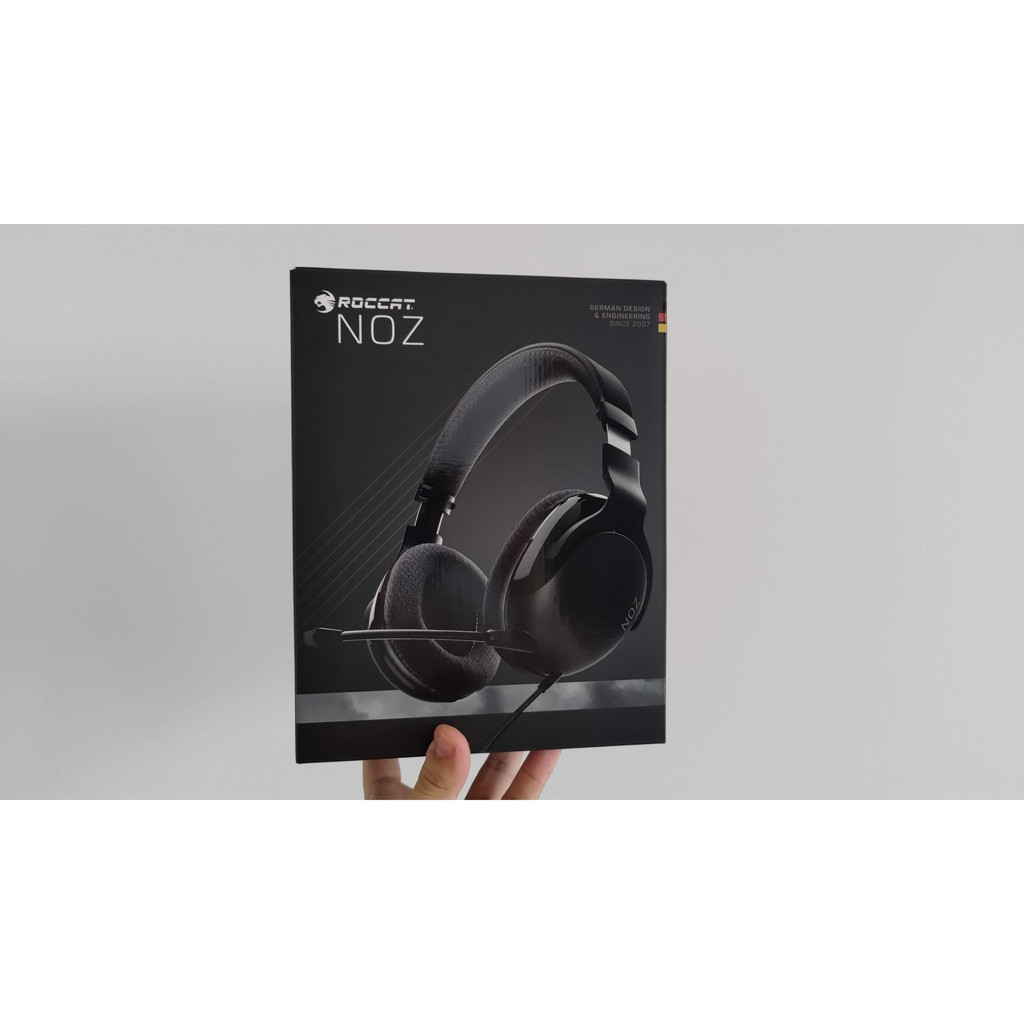 Roccat Noz Gaming Headphones Black Lightweight Comfortable