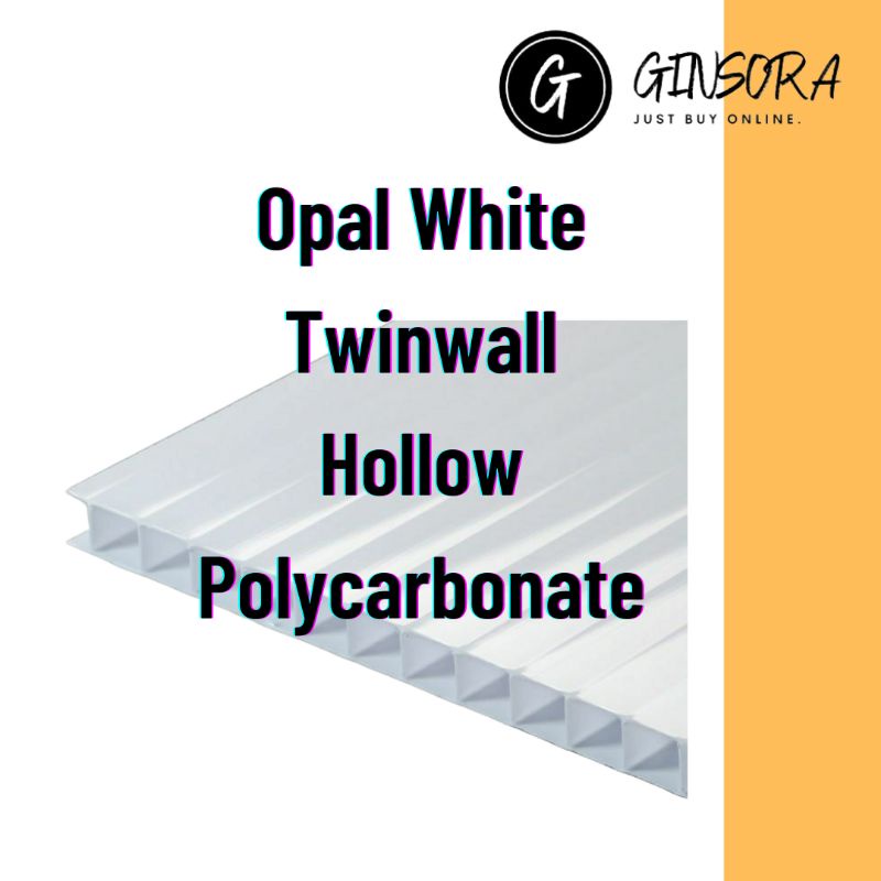 Twin Wall - Opal 6mm - Polycarbonate Sheets